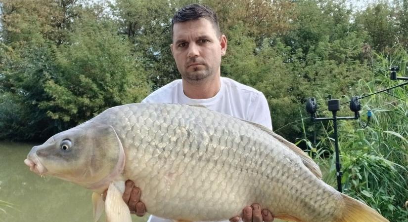 Szép példány került horogra a Rábán