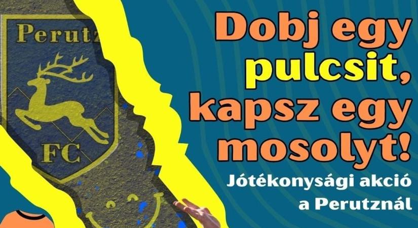 Rászoruló gyerekeknek gyűjt a Perutz FC
