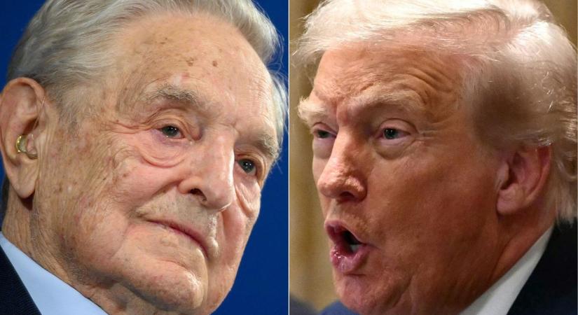Trump bejelentette, hogy nyomozást indít a Soros-birodalom ellen