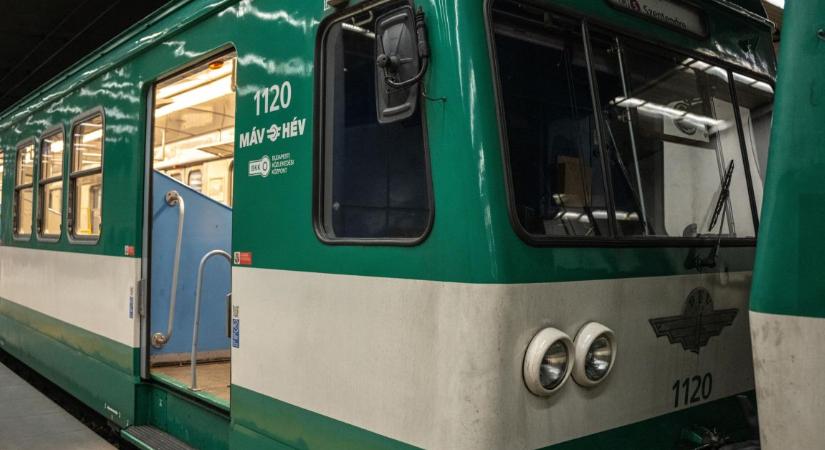 Nem jár a szentendrei HÉV Békásmegyer és a Batthyány tér között