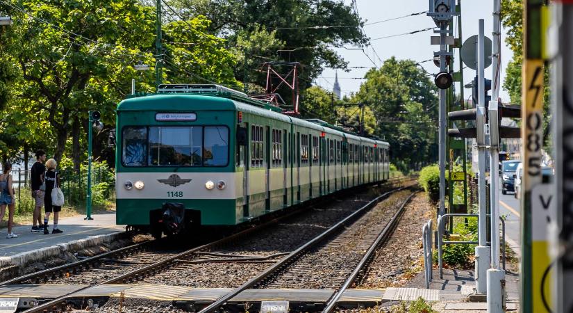 Tűzjelzés volt az Aquincumnál, szombaton már nem jár a H5-ös HÉV