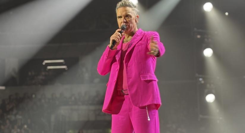 Robbie Williams újra felvillanyozta magyar közönségét