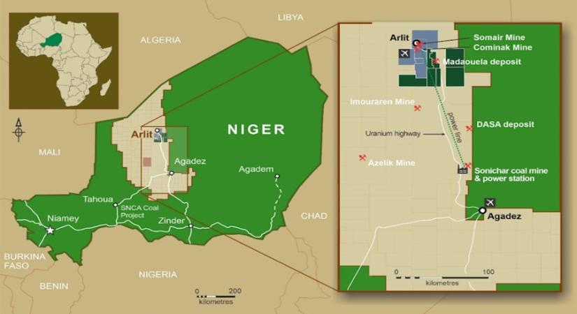 Folytatódik a vita a világ legnagyobb uránlelőhelyéért. Niger hazaküldte a franciákat, behívta az oroszokat és kínaiakat