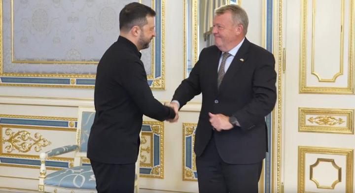 Zelenszkij és a dán külügyminiszter a PURL-kezdeményezetről és fegyvergyártásról tárgyaltak
