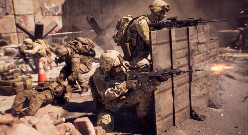 Kiszivárgott egy hosszabb videó a Battlefield 6 battle royale-módjáról, rajta a hatalmas tűzgyűrűvel, a rombolható környezettel és a vezethető járművekkel