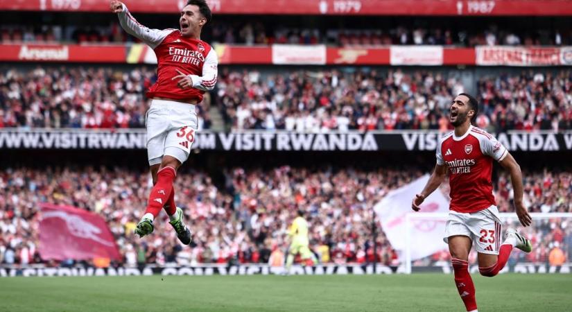Szédületes kapásgólt vágott az Arsenal 70 milliós igazolása