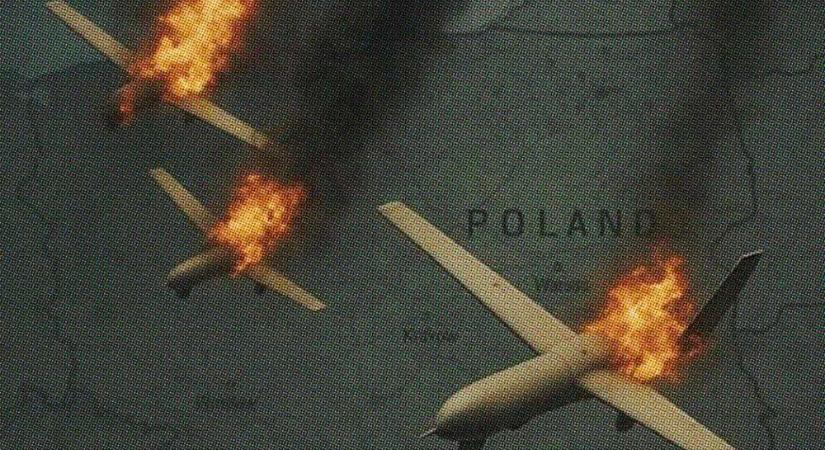 Irdatlan skandalum: orosz drónok a NATO keleti határain