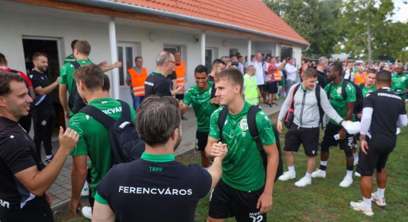 Szarvaskend–Fradi: elkezdődött a várva várt kupameccs