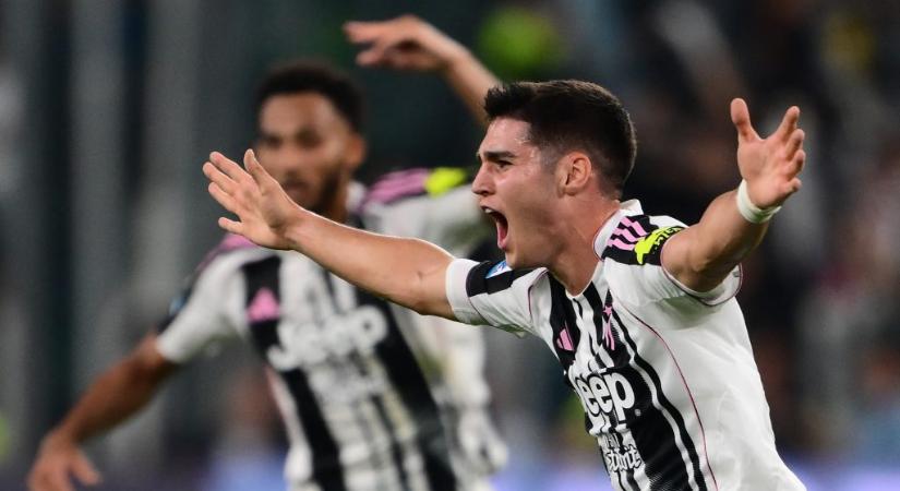 Egy 19 éves bombagólja volt a slusszpoén a frenetikus Juve-Inter rangadón