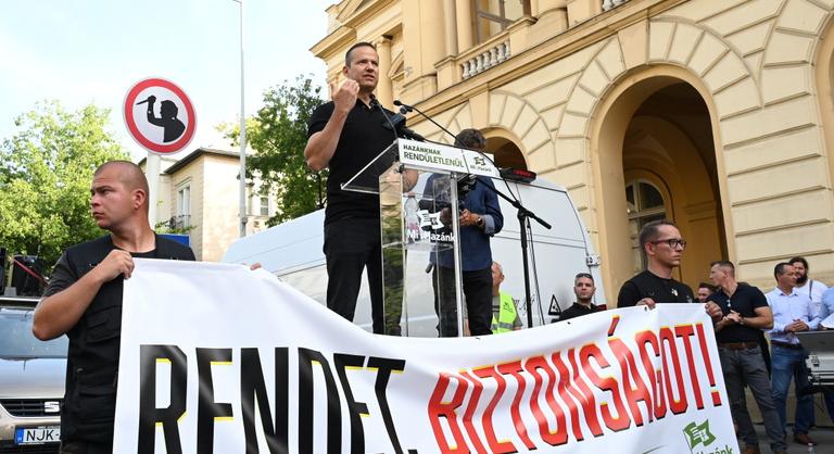Toroczkai László szerint meg kell mutatni, hogy ebben az országban a bűnözőknek „kuss a neve”