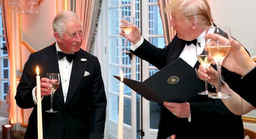 A britek váratlan fegyvert vetnek be Trump látogatásán, hogy elbűvöljék az elnököt