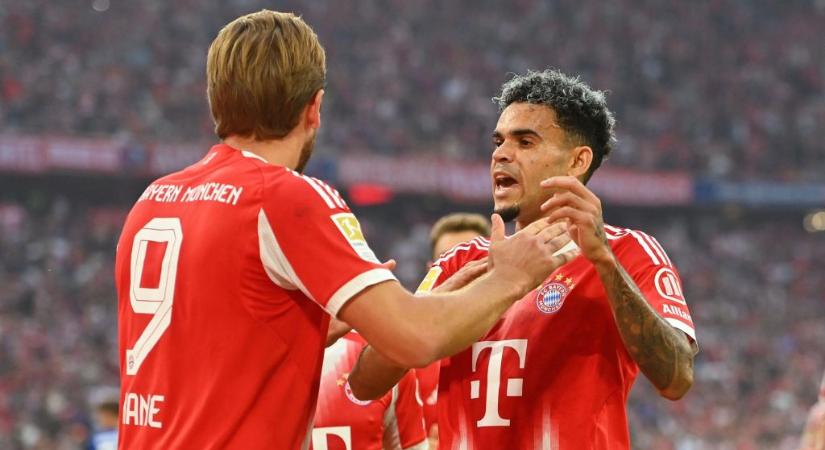29 perc alatt gázolt a Bayern, piros lappal nyírta ki csapatát a korábbi NB I-es csatár