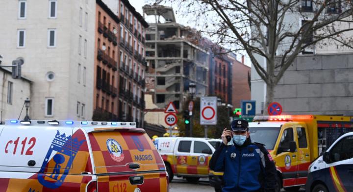 Hatalmas robbanás rázta meg Madridot