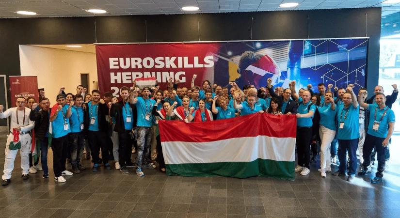 Taroltak a magyar diákok a EuroSkills Herning 2025 versenyen