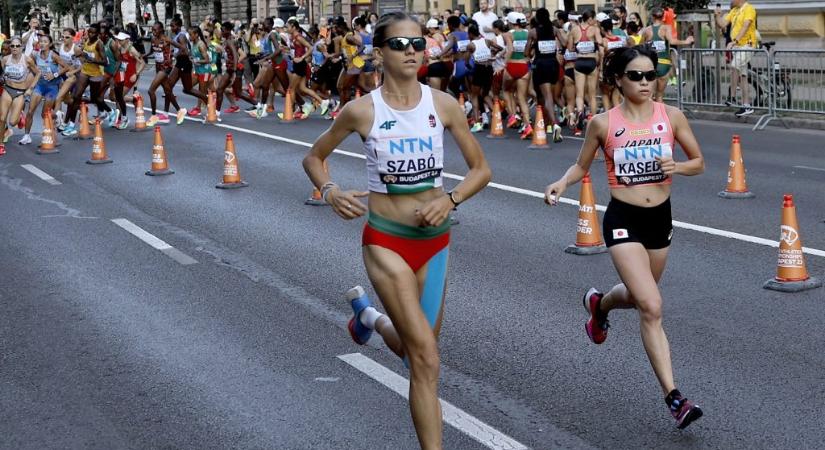 „Nagyon boldog vagyok, de még nem tudom felfogni” – Szabó Nóra a negyedik legjobb európaiként ért célba a maratonon