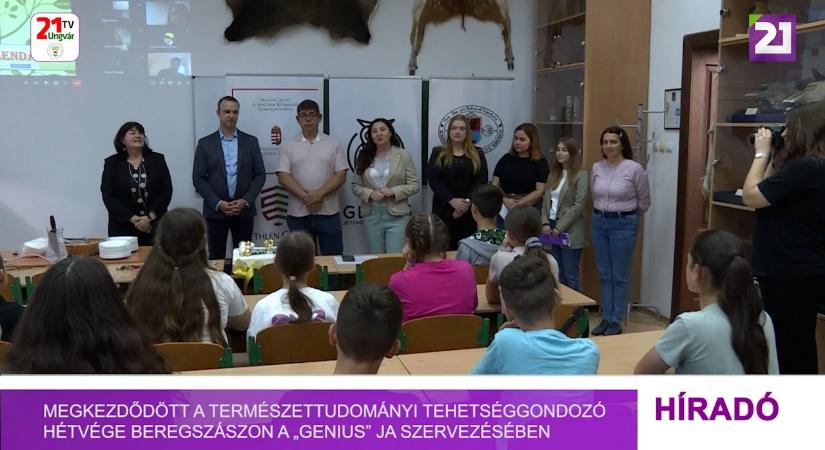 Megkezdődött a természettudományi tehetséggondozó hétvége Beregszászon a „GENIUS” JA szervezésében (videó)