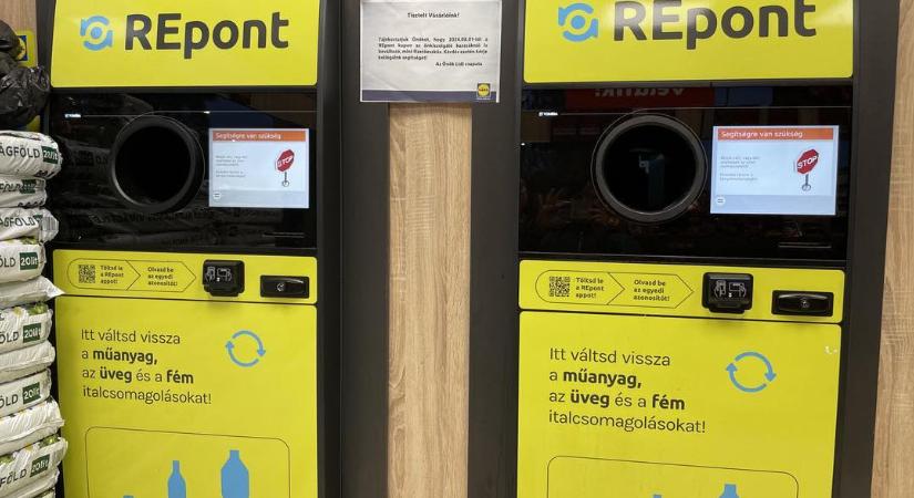 Hatósági ellenőrzés indul a MOHU palackvisszaváltása miatt