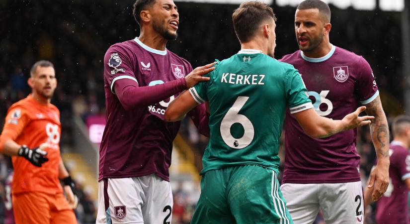 Kerkez Milost 38 perc után le kellett cserélni a Liverpool meccsén