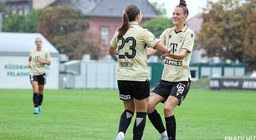 Nyolcgólos rangadón múlta felül a Ferencváros az Újpestet