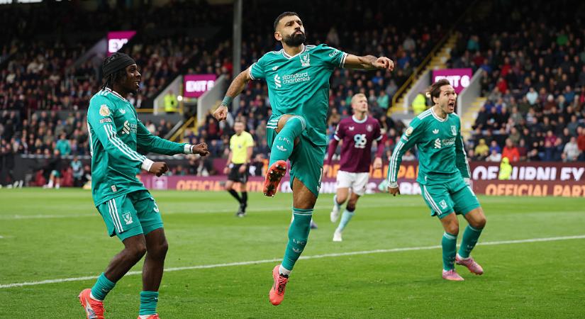 PL: egy utolsó pillanatokban szerzett büntetővel nyert a Burnley otthonában a Liverpool – videóval