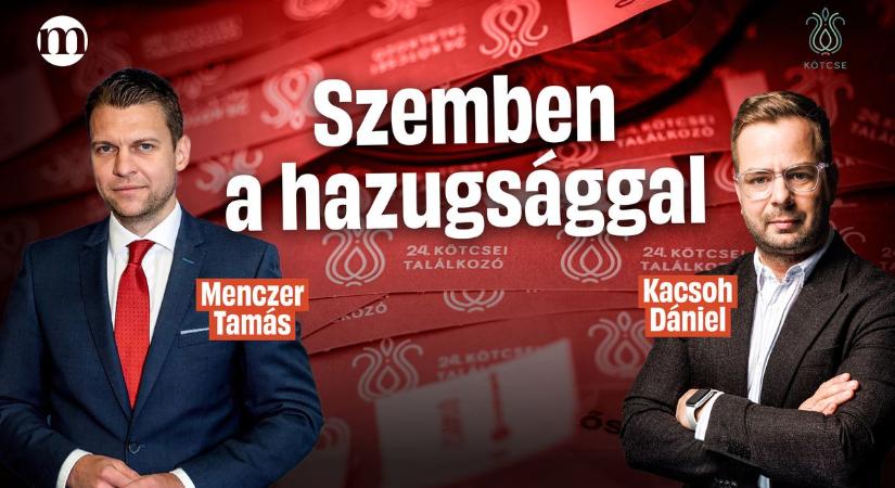 „A TISZA bukása megállíthatatlan” – Menczer Tamás a kötcsei pikniken