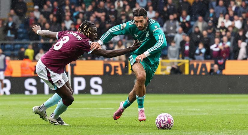 Premier League Szoboszlai most hiába bombázott, Salah 11-ese döntött a 95. percben - videó