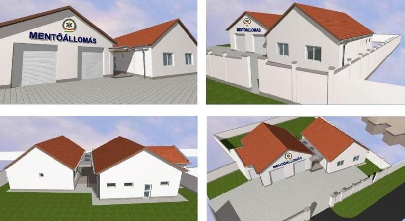 Megújul a mentőállomás, 250 milliós támogatást kap Tét