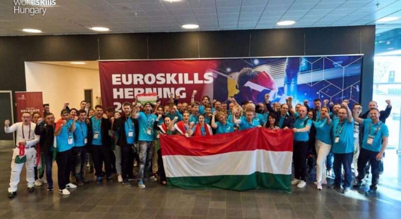 Ez a magyar oktatás sikere – Óriási sikert értek el a magyar fiatalok a szakképzési Európa-bajnokságon