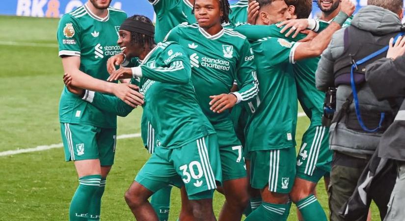 Az utolsó utáni pillanatban tudott csak nyerni a Liverpool, Kerkez Milos viszont nagyon kiborította az ellenfél szurkolóit
