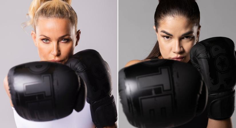 Sztárbox: brutális pofonok repkedtek Szorcsik Viki és Gáspár Evelin között a ringben