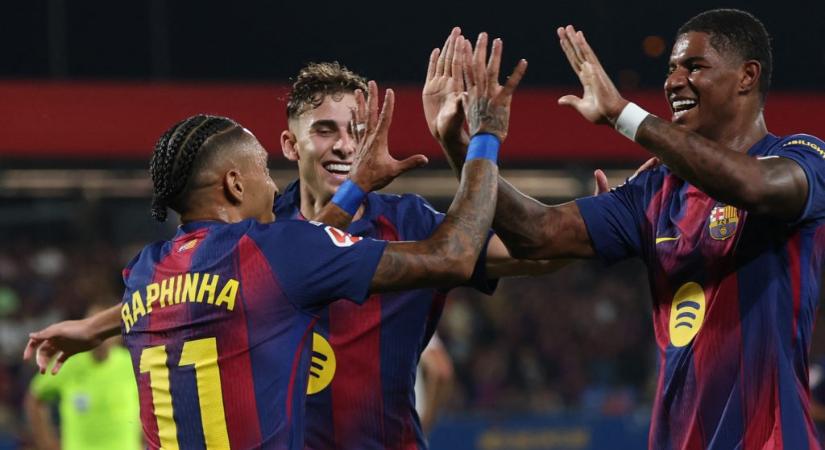 Hiányzókkal együtt is átgázolt ellenfelén a Barcelona