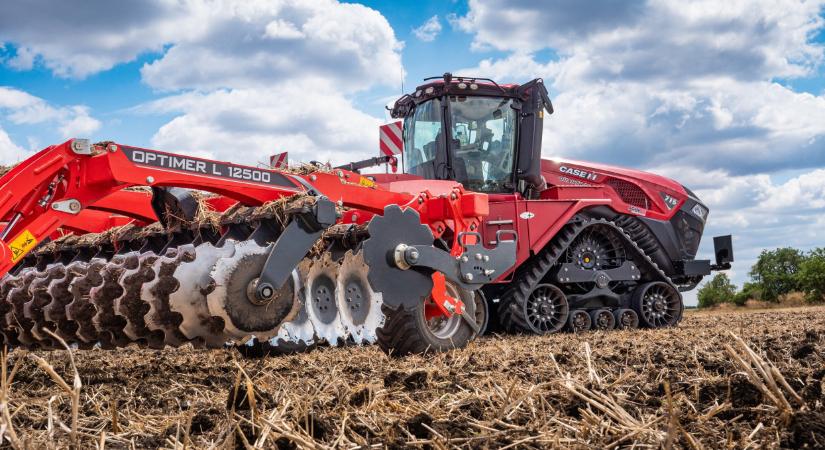 KUHN OPTIMER L 12500 rövidtárcsa: profi munka nagyban is !