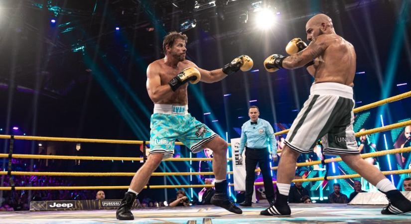 Sztárbox: Kamarás Iván padlóra került, Lakatos László technikai KO-val aratott győzelmet