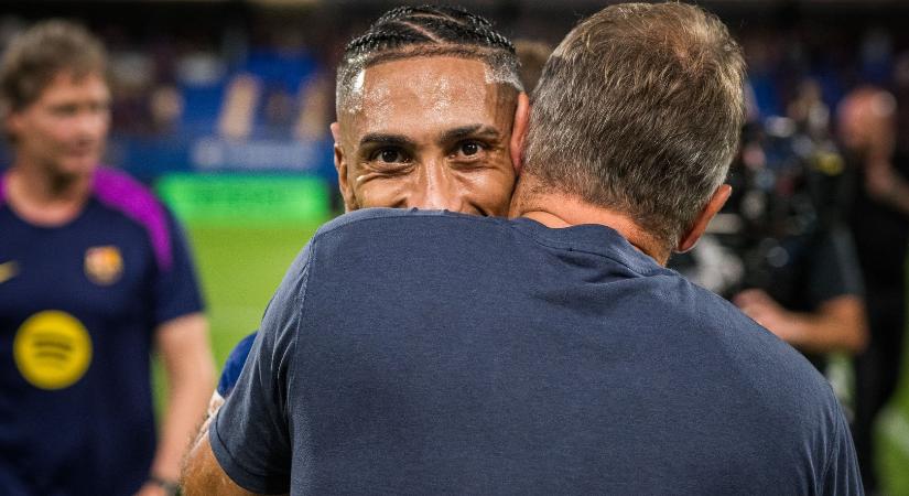 Hansi Flick nyilatkozata óriási vihart kavart az FC Barcelona öltözőjében