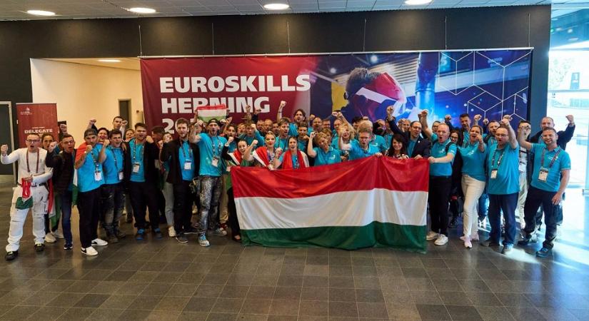 EuroSkills Herning 2025: négy aranyéremmel tért haza a magyar csapat