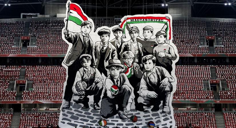 Futball és szenvedély: 5 hónapnyi munka kellett a válogatott tifójához (videó)
