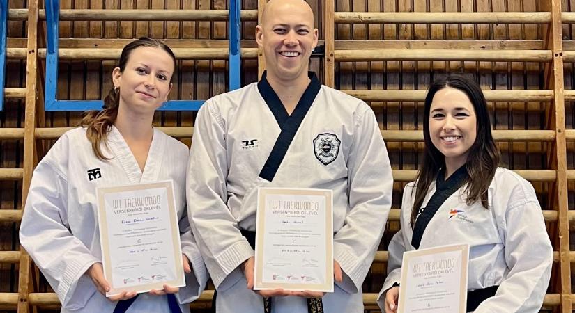 Sikeres bírói vizsgát tettek a Máté Taekwondo és Hapkido Sportegyesület sportolói
