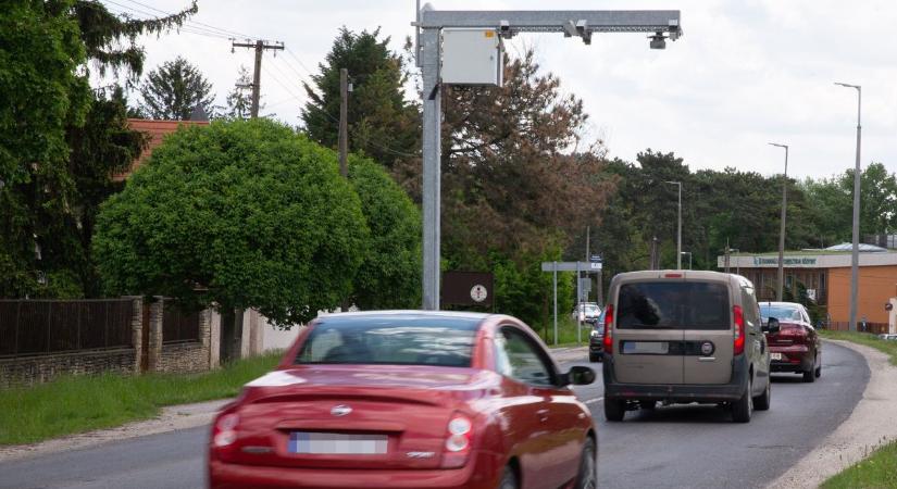 Eddig látnak el a modern sebességmérők Somogyban is