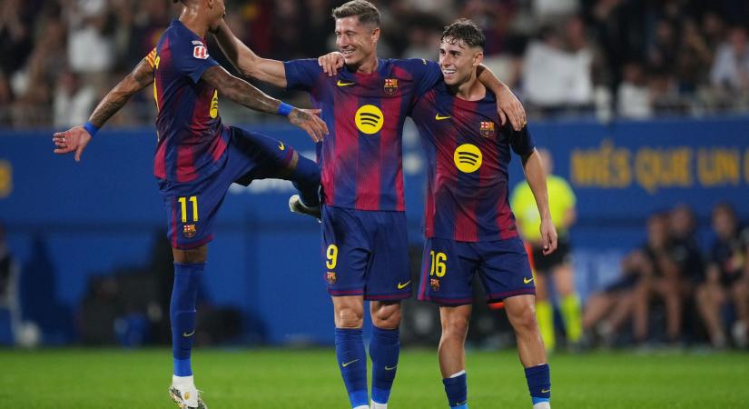 Teniszeredménnyel gálázott a Barcelona
