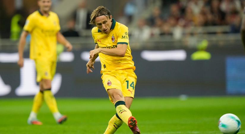 Serie A – Luka Modrić góljával nyert a Milan