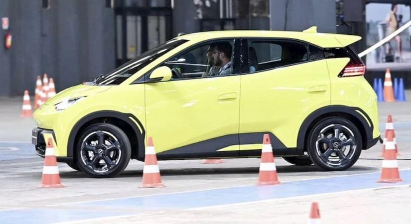 Öt csillagot kapott a törésteszteken a BYD első szegedi modellje