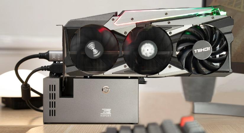 Érkezik a világ legkisebb külső videokártya-dokkolója, ami 650 W-os tápegységet is kapott