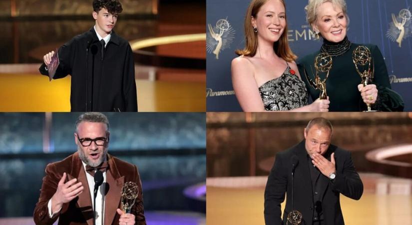 A 77. Emmy-díjátadón tarolt a The Studio, a Pingvin és a Kamaszok, de Noah Wyle sem maradt elismerés nélkül