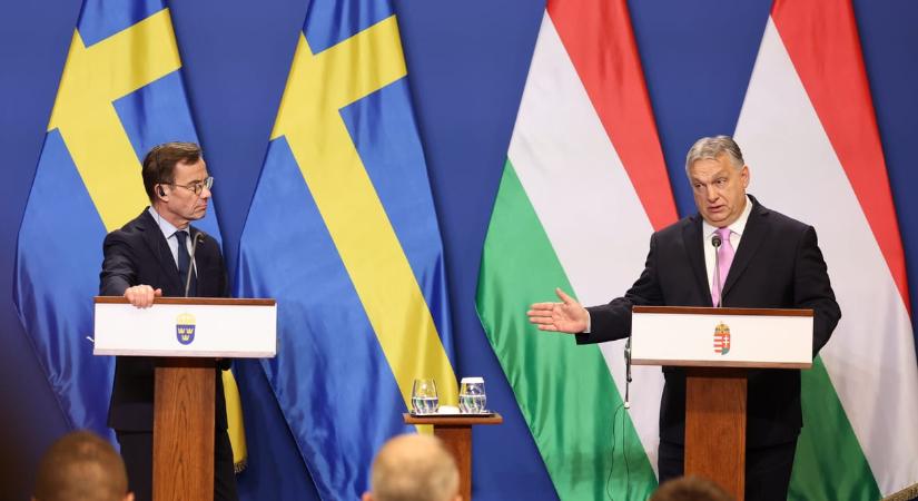 A svéd miniszterelnök felháborító hazugságnak nevezte Orbán szavait
