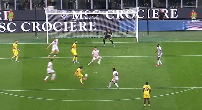 Negyven év rutinja benne volt Luka Modric első góljában az AC Milanban