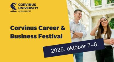 Corvinus Career & Business Festival, 2025. október 7–8.