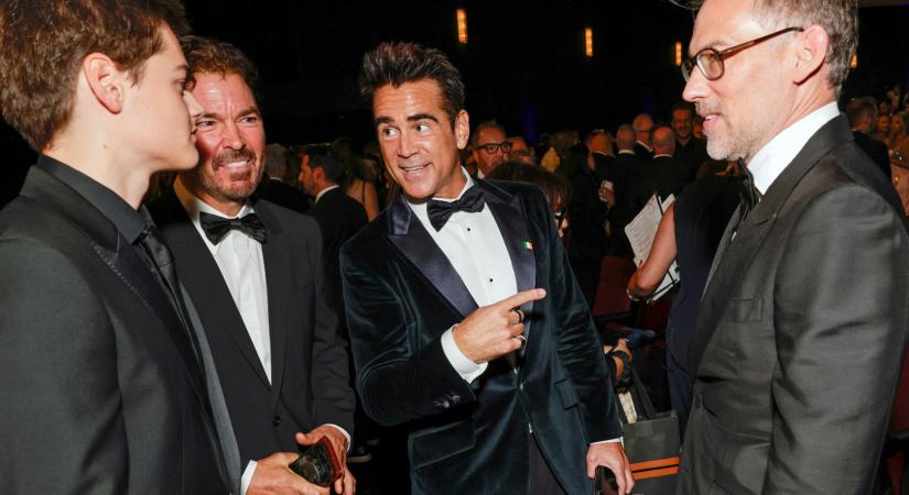 Megdobogtatták a szívünket! Colin Farrell és fia voltak a legjóképűbb páros az Emmy-gálán