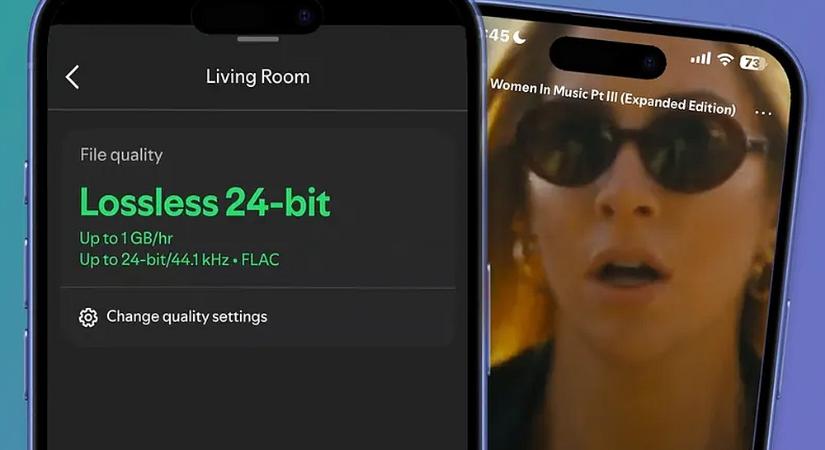 Végre itt a Spotify Lossless