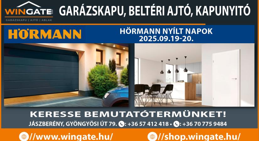 Nyílt Nap a JászWingate-nél – Hörmann Hétvége Jászberényben