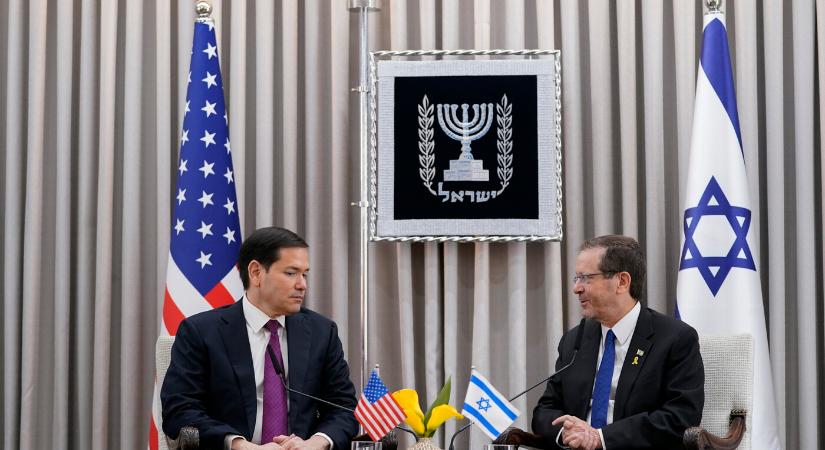 A Hamász lefegyverzéséről és a túszok hazatéréséről tárgyalt Izraelben az amerikai külügyminiszter